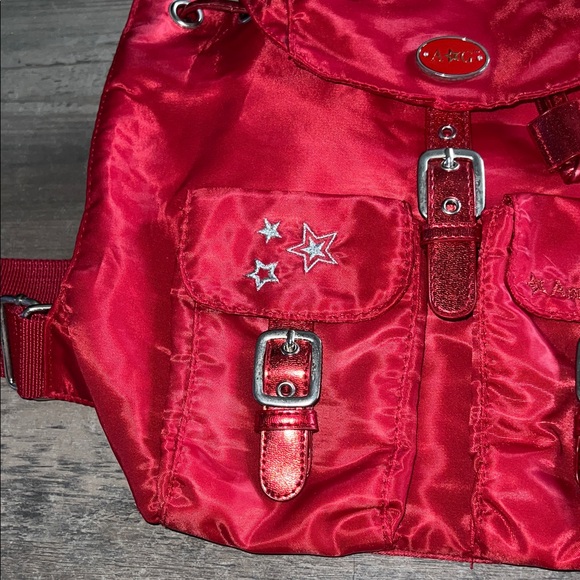 American Girl Bath And Body Works Red Crossbody Shoulder Bag Purse Carry-All - Picture 3 of 9